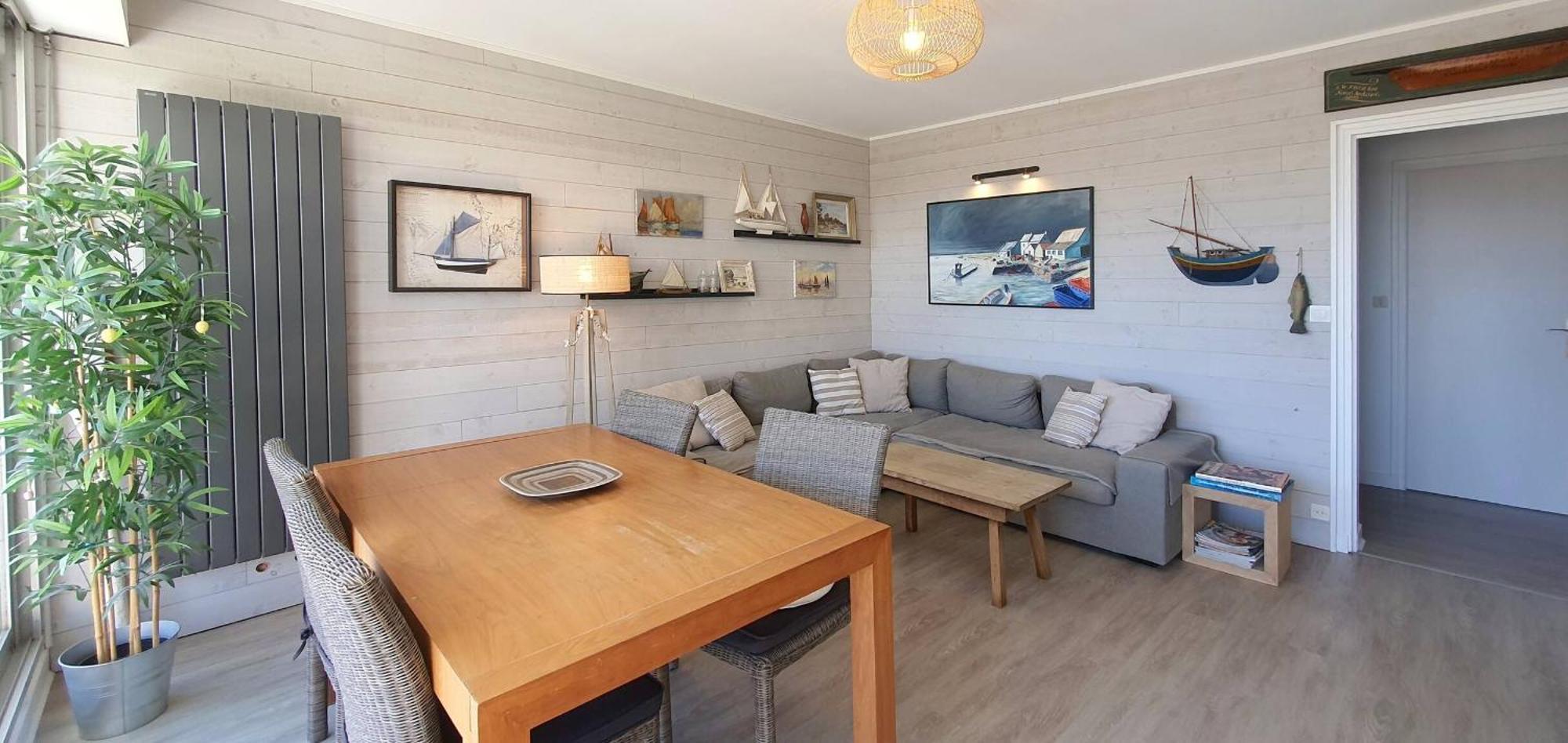 Ker Mamette Bel Appartement En Bord De Mer Quiberon Kültér fotó
